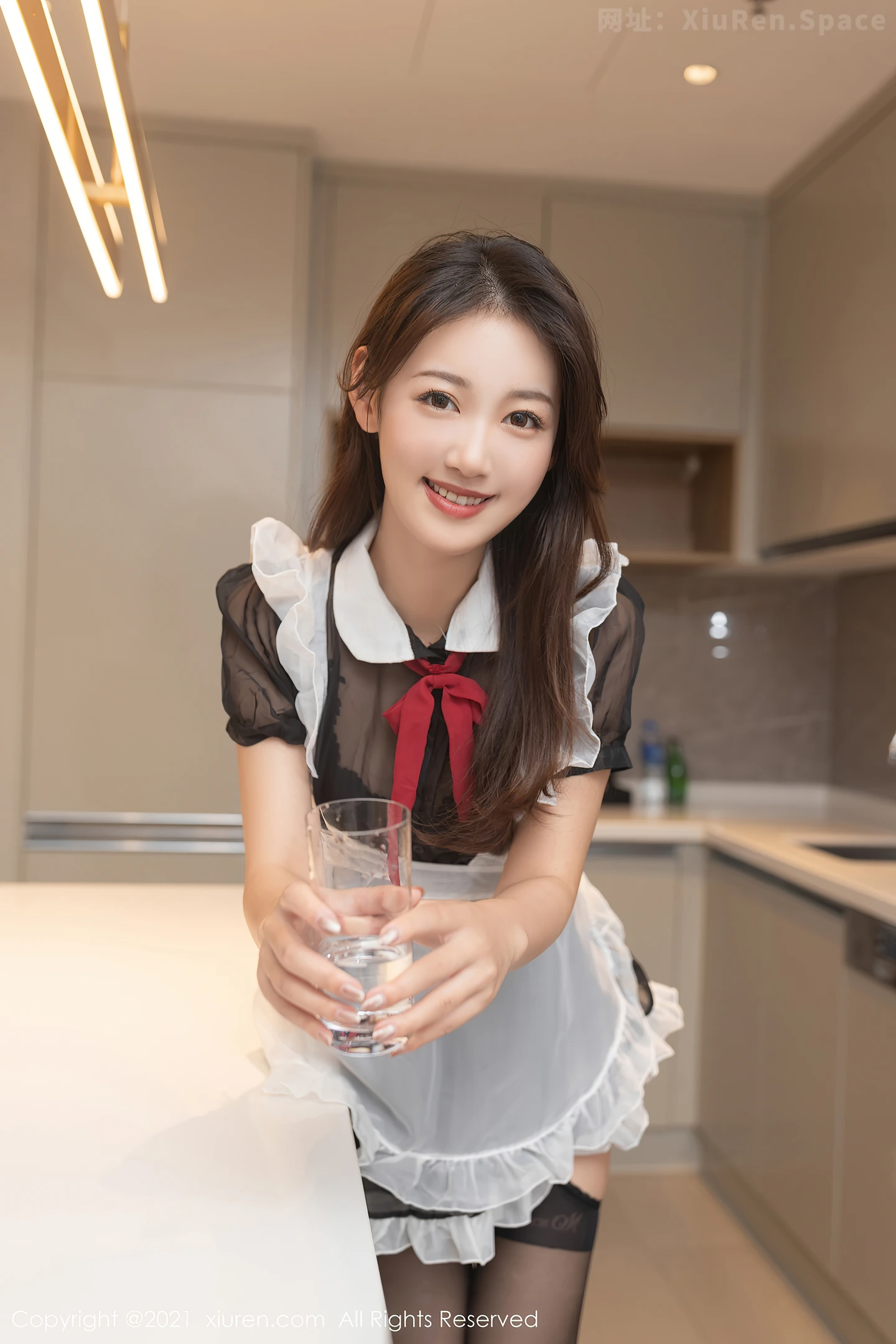 图片[6]-[XiuRen秀人网]VOL.3843 模特唐安琪私房情趣女仆装配黑丝吊袜秀完美身材撩人诱惑写真62P-秀人网官方网站